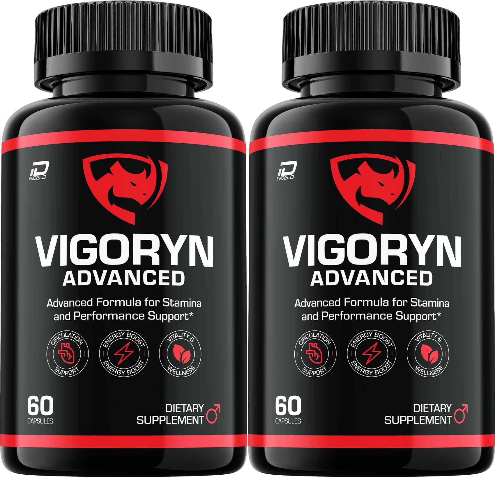Vigoryn Advanced Formula Supplement, Vigoryn Pills for Men Reviews, 2 Pack, 120 Capsules