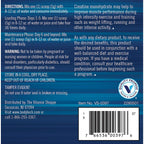 BODYTECH 100% Pure Creatine Monohydrate Powder - Micronized for Maximum Absorption - Supports Muscle Strength & Power Output - Unflavored (10.58 oz, 60 Servings)