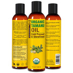 Seven Minerals USDA Organic Tamanu Oil - Big 8oz (240ml) - Cold Pressed & 100% Pure Tamanu Organic for Skin, Face, Hair, & Nails - GMO & Hexane Free Nutrient Dense Carrier Oil that Absorbs Easily
