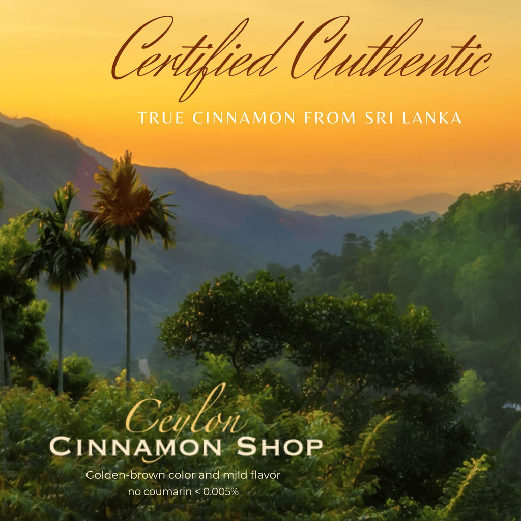 Ceylon Cinnamon Shop Organic Ceylon Cinnamon (100% Certified) Supplement, 90 Capsules