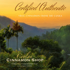 Ceylon Cinnamon Shop Organic Ceylon Cinnamon (100% Certified) Supplement, 90 Capsules
