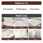 Tub and Tile Spray Paint White Gloss Waterproof Spray White Tile Paint Bathtub Refinishing Kit for Tiles Ceramic Porcelain Fiberglass Resurfacing Bathroom Walls Bathtubs Sinks Countertop Toilets Gloss