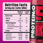 Protein2o Hydration Drink - 2-in-1 Liquid Clear Whey Protein Isolate and Electrolyte Drink - 15g Protein, Vitamins B5, B6 - Post-Workout Recovery - 16.9 Fl Oz - 12 Count Flavor Fusion Variety Pack