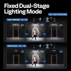 VIVOHOME Solar Flood Lights Outdoor, 256 LED 2500LM Motion Sensor Lights, 3 Adjustable Heads Security Lights, IP65 Waterproof, 270° Wide Lighting Angle Solar Powered Lights for Porch, Yard