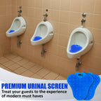 ARC Urinal Screens - Anti-Splash Urinal Screens Deodorizer (10 Pack) | Urinal Cake | Long Lasting Scent to Eliminate Odors | Used for Bathrooms in Bars, Restaurants, Schools, and other Businesses