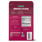 FGO Organic Hibiscus Tea, 100 Count, Eco-Conscious Tea Bags, Caffeine Free, Packaging May Vary (Pack of 1)
