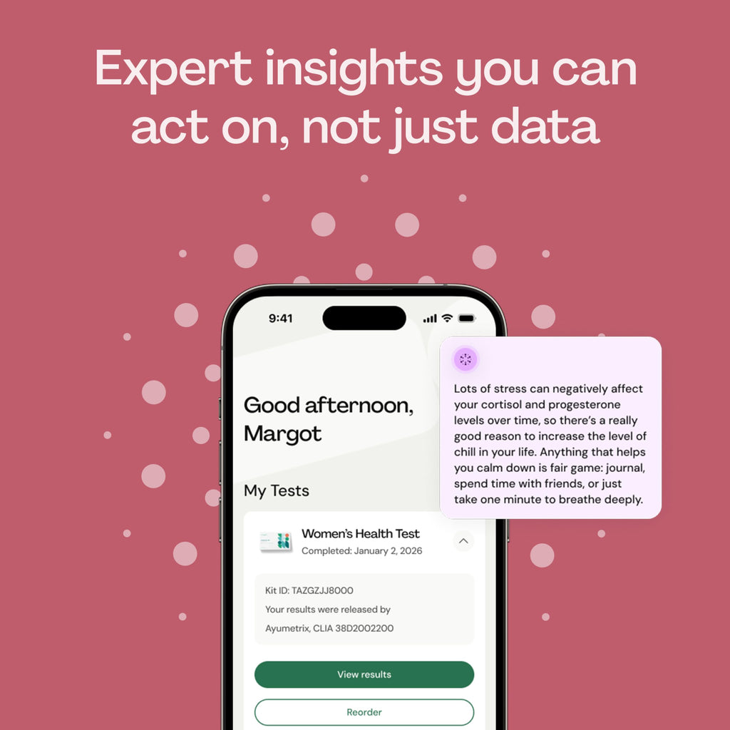 Everlywell At-Home Women's Health Test, Measures Biomarkers for Hormonal Wellness for Accurate Results from CLIA-Certified Labs Within Days, Ages 18 Plus