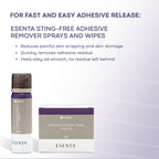 ConvaTec ESENTA Adhesive Remover Wipes for Around Stomas and Wounds, Sting Free, Alcohol Free, 25ct Box (Pack of 1)