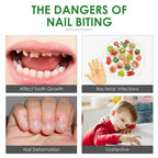 Nail Biting Treatment for Kids, Thumb Sucking Stop for Kid, Nail Polish for Kid Stop Sucking and Biting Nails, Day Night Care