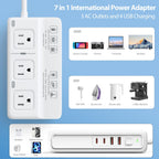 ANTPO Travel Voltage Converter, 220V to 110V