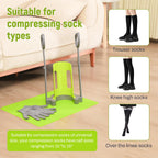 Compression Sock Aid Device | with Silicone Anti Slip Mat, Make The Compression Stockings Fit Properly | Sock Aid Device for Seniors | Sock Assistant Device