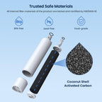 GLACIER FRESH Replacement for RPWFE, RPWF (Built-in CHIP) Refrigerator Water Filter, Compatible with GFE28GYNFS, GFE28GELDS, PFE28KELDS, PFE28KYNFS, GFD28GELDS, PWE23KELDS, PWE23KMKES, 1 Pack
