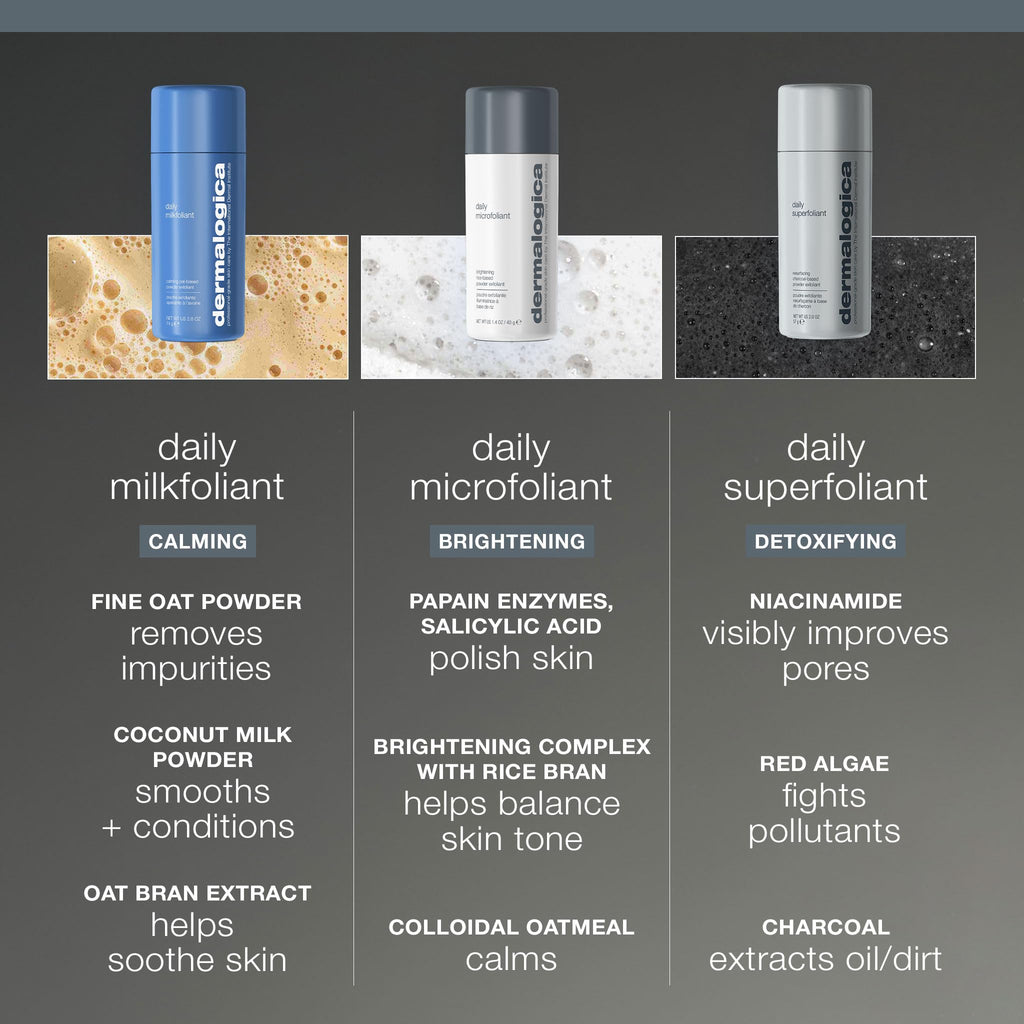 Dermalogica Daily Superfoliant - Deep Pore Face Scrub - Powder Exfoliator that Gently Smoothes and Brightens Skin Fighting Triggers Known To Accelerate Skin Aging, 2 oz