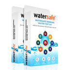 Watersafe The Original Water Testing Kit for Drinking Water, Well and Tap Water, Sensitive Lead in Water Test, Bacteria, Hardness, pH, Nitrates, Easy Instructions, Lab-Accurate Results, 2 Pack
