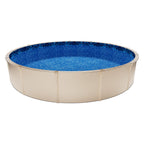 VEVOR 24-ft Round Above Ground Pool Liner, Unibead Pool Liners, Upgraded Thickened Gauge, 52inch Wall Height, Designed for Steel Sided Above-Ground Swimming Pools