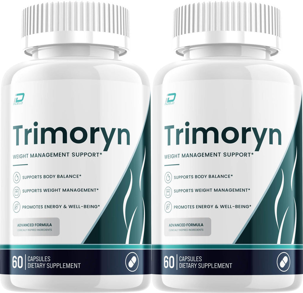 Trimoryn Capsules – Advanced Formula Pills Natural Ingredients Dietary Supplement - 2 Pack - 120 Capsules