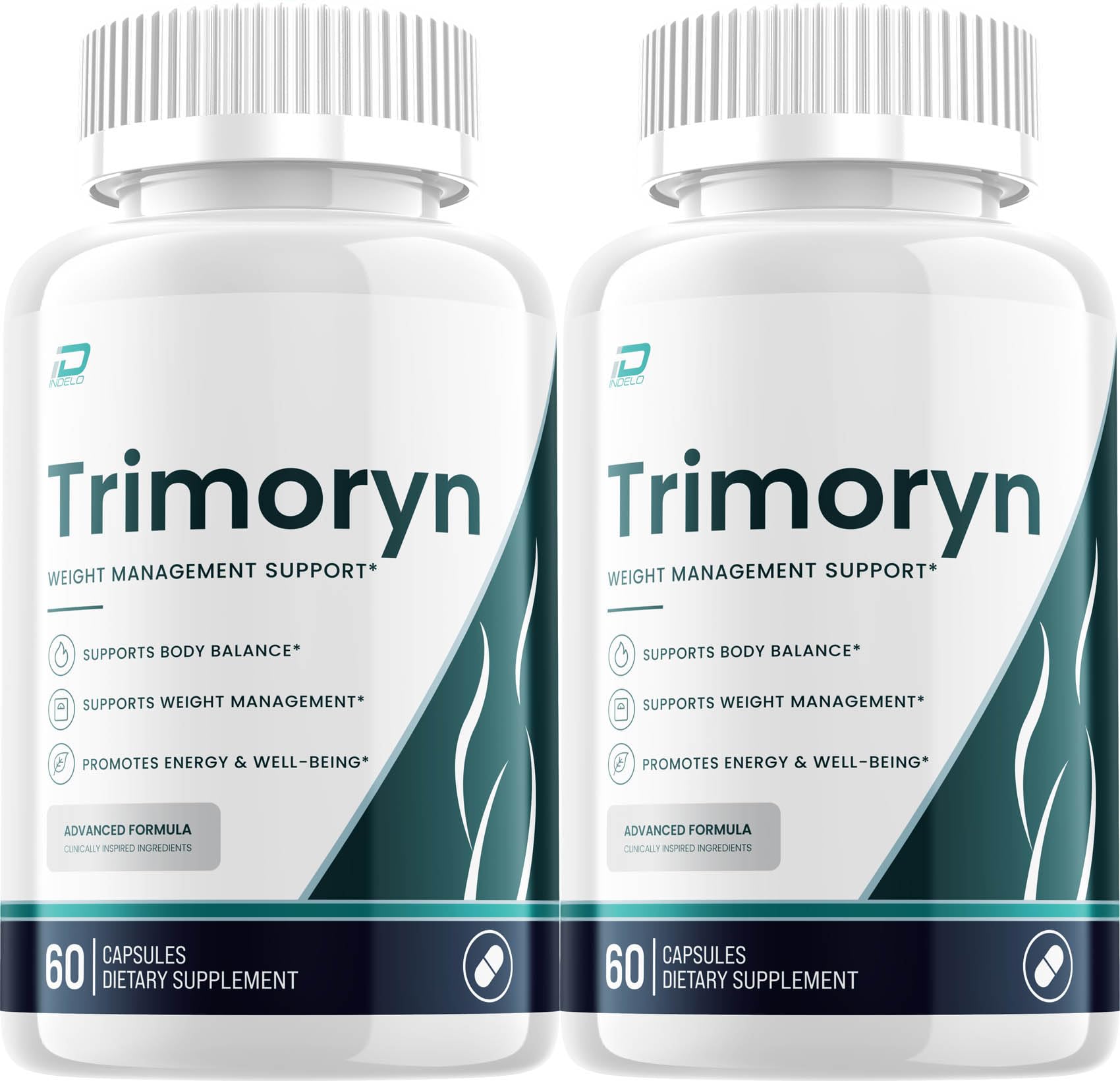 Trimoryn Capsules – Advanced Formula Pills Natural Ingredients Dietary Supplement - 2 Pack - 120 Capsules