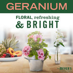 MRS. MEYER'S CLEAN DAY Room and Air Freshener Spray, Non-Aerosol Spray Bottle Infused with Essential Oils, Geranium, 8 Fl. Oz (Pack of 3)