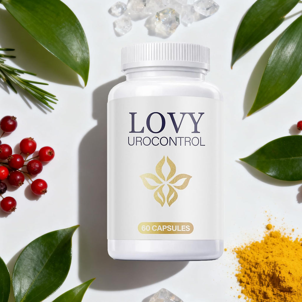 TakTuqa Lovy Urocontrol Capsules – Lovy Bladder Control Supplement with Magnesium, Cranberry & Pumpkin Seed, Herbal Blend for Men & Women, Non-GMO & Gluten Free – 60 Capsules