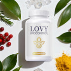 TakTuqa Lovy Urocontrol Capsules – Lovy Bladder Control Supplement with Magnesium, Cranberry & Pumpkin Seed, Herbal Blend for Men & Women, Non-GMO & Gluten Free – 60 Capsules
