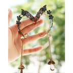 OwMell Fairy Elf Ear Cuffs, Handcraft Ear Clips Wrap Earrings, Non-Pierced