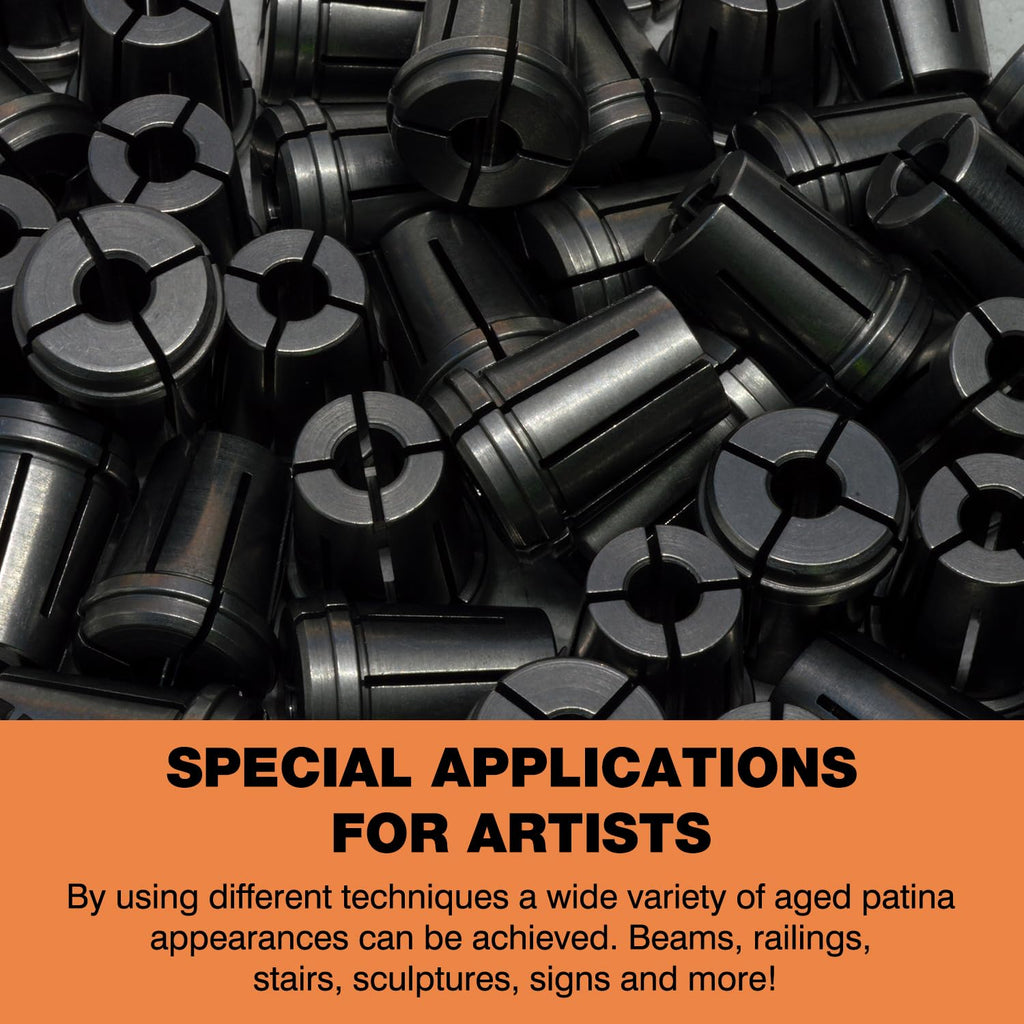 LIIZOUSUDA Black Oxide Coating Kit - Black Oxide Solution, Versatile Blackening Solution for Iron and Steel - Not Suitable for Stainless Steel Surfaces (1 Quart)
