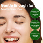 GOODAL Green Tangerine Vitamin C Eye Patches ALPHA – 25% Thicker Hydrogel Under Eye Patches for Puffy Eyes & Dark Circles, Korean Skincare, Radiant Glass Skin Look (60 Patches)