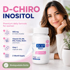 SOP NIAM D-Chiro Inositol 500mg 2-Month Supply | High Potency Inositol