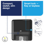 Tork Xpress Mini Multifold Hand Towel Dispenser Black H2, 553128