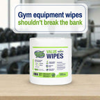 Vapor Fresh Value Wipes For Gym Equipment, 1500 Count, 4 Rolls
