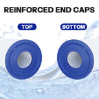 Wowreed Spa Filter Compatible with C-4326, FC-2375, PRB25-IN, 303909, M-4326, 8172500, R173429, 5X13 Drop in hot tub Filter, 2 Pack