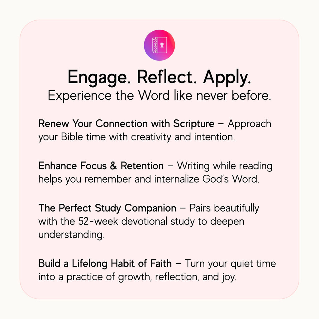 Official Spiral Bible in a Year, 52 Week Bible Study Guide (Floral)