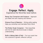 Official Spiral Bible in a Year, 52 Week Bible Study Guide (Floral)