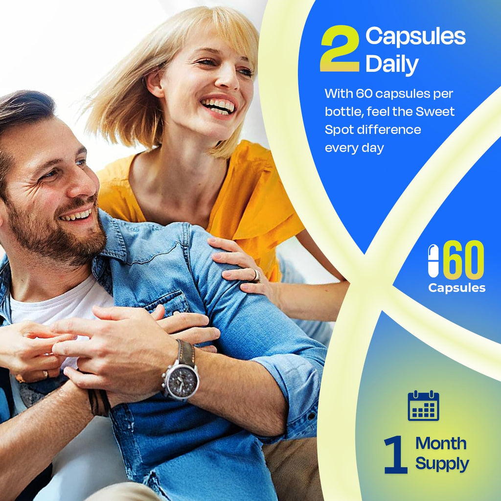 Pineapple Probiotics for Men – 625mg Sweet Spot Formula with Pineapple Extract, Cranberry & Cinnamon, Supports pH Balance & Freshens Taste, 60 Capsules, Made in the USA