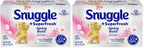 Snuggle Dryer Sheets, Spring Burst, 200 Count | Plus SuperFresh | Static Control | Odor Eliminating | Pack of 2