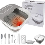 UNIFULL Collapsible Foot Spa Bath with Heat and Remote Control