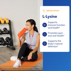 Pure Encapsulations L-Lysine - Essential Amino Acid Supplement for Immune Support & Gum, Lip Health* - with L-Lysine HCl - 270 Capsules