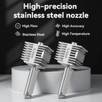 2.0 Upgrade A1/A1 Mini Hotend 0.4mm Stainless Steel Nozzle Fast Speed&High Temp Integrated Structure Hot End Replacement with Silicone Cover Compatible with Bambu Lab A1/A1 Mini 3D Printers-2PCS