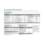 Dr. Whitaker's Forward Plus Daily Regimen - Comprehensive Multivitamin Supplement Supports Optimal Energy, Strength, Vitality, and Stamina - 60 Packets (30-Day Supply)