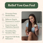 Remedy Mama Magnesium Cream for Sleep, Cramps & Muscle Soreness – with Hemp Seed Oil, Jojoba, Shea & Mango Butter – Natural, Skin-Friendly & Safe for Kids – Lavender – 4oz Glass Jar – Made in Canada