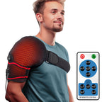 Sticro Adjustable Shoulder Support Brace, Neoprene Massager for Shoulder Pain, Injury, Arthritis