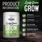 Green Rush Nutrients Organic Veg to Harvest Double Pack – Indoor & Outdoor Fertilizer for Leafy Greens, Vegetables, Herbs & More – Grow & Bloom Combo (500g - 4 Plants)