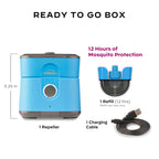 Thermacell Mosquito Repellent Radius Zone, Gen 2.0, Rechargeable; Includes 12-Hour Mosquito Repellent Refill; No Candle or Flame, Easy to Use & Long Lasting; Bug Spray Alternative