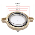 350090 Clamp and 350091 Lid Replacement for Superflo Inground Pool and Spa Pumps,Include O-ring,Complete Pool Pump Locking Ring Aftermarket Part.