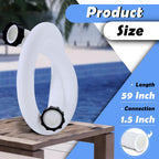 1.5" Pool Pump Hose Compatible with Intex Pump Sand Filters & Saltwater Systems, 29060E Pool Hoses Fit for Coleman Above Ground Pools Parts 59" Long