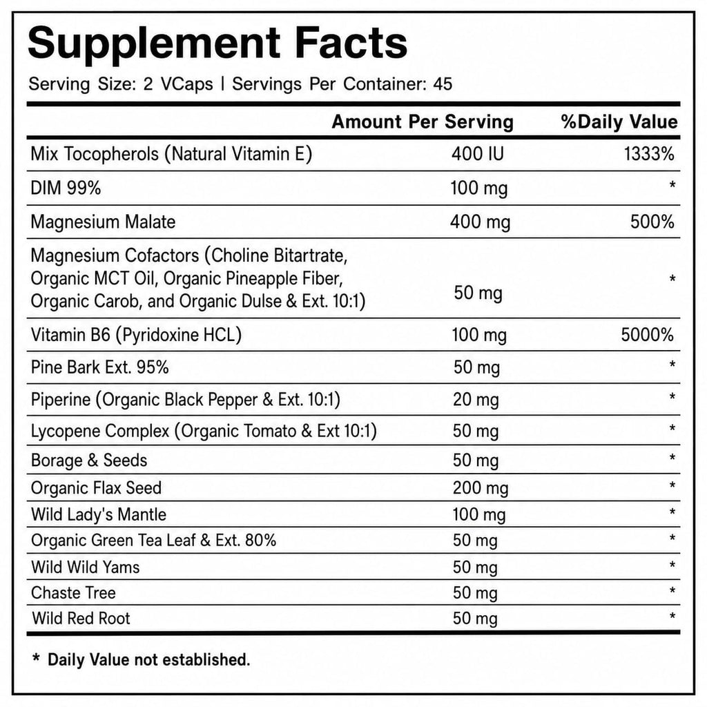 Green Organic Supplements Cyst, Breast Cyst, 90 VCaps, High Absorbable, Non-GMO, Gluten-Free (Pack of 3)