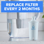 Brita Plus Replacement Water Filter, For Pitchers and Dispensers, 4 Pack