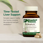 Standard Process Rumaplex - Healthy Liver Support Supplement - Body Health Supplement with Vitamin A & Niacin - Aid Liver Health & Bile Production - 40 Capsules
