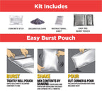 Rust-Oleum 251965 EPOXYSHIELD Garage Floor Coating Kit, 1 Car, Gloss Gray
