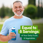 COUNTRY FARMS Super Fruits and Veggies Capsules, Whole Food Supplement, Powerful Antioxidant, Supports Energy, Immune Health, Boosts Digestive Health, 30 Organic Super Foods, 60 Servings, 2 Pack